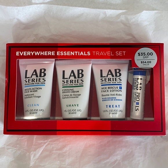 LAB Series skincare for men everywhere essentials travel gift set NIB - Picture 1 of 7